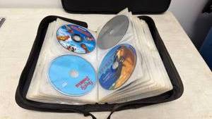 lot 44 image: DVD Collection - 100 Movies in Carrying Case