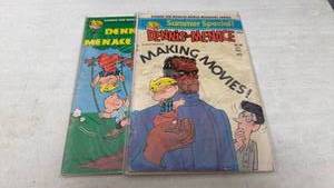 lot 45 image: Dennis the Menace Comic Books (2 Issues) Fawcett 1976-1977