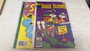 lot 59 image: Comic Books Lot of 2 Bugs Bunny & Spooky Stories 3 Issues