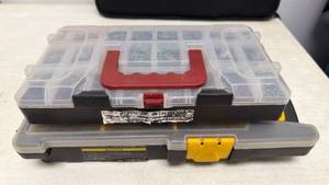 lot 62 image: Hardware Fasteners Assortment w Storage Cases (Bolts Screws Nuts Washers)