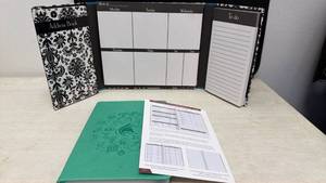 lot 88 image: Planner and Organizer Set of 2 with Address BookPlanner & Expense Tracker