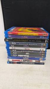 lot 104 image: Blu-ray Movie Lot
