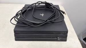 lot 112 image: Sony PlayStation 4 Pro Console with Power Cable and HDMI Cable