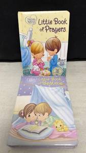 lot 134 image: Precious Moments Little Book of Prayers & Little Book of Bedtime 2-Book Set