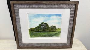 lot 149 image: Original Artwork by Darren Parker The Willow Signed, Limited Edition Watercolor 625 (17x14)