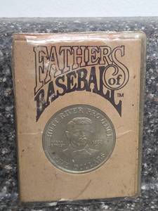 lot 268 image: Fathers of Baseball Albert Spalding Hutt River Province Five Dollars Coin 1992