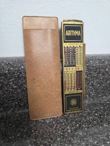 lot 279 image: RARE AND VINTAGE Addiator Arithma Addition Subtraction Calculator Made in Germany