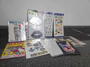 lot 284 image: Assorted Themed Decals