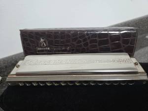 lot 309 image: INCREDIBLY RARE Hohner Chromonica 280 C Harmonica Made in Germany