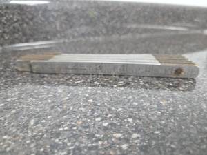 lot 323 image: Antique Folding Ruler Measuring Tape 6 Inch