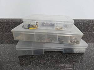 lot 359 image: Jewelry Making Craft Supplies Storage Organizer Plastic Container Lot