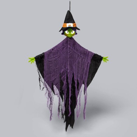 lot 1107 image: Halloween 30  Witch with Lights Halloween Decorative Mannequin - Hyde & EEK Boutique - Retail $16