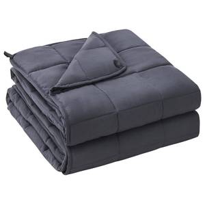 lot 1017 image: yescool Weighted Blanket for Adults 25lbs Queen Size, 60 x 80, Grey - Retail $64