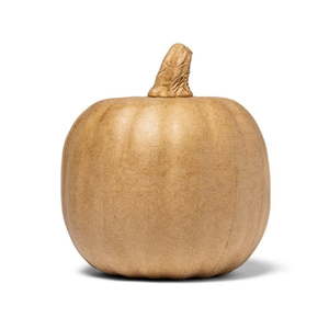 lot 1132 image: Set of 2 - Paper Mache Pumpkin Large - Mondo Llama - Retail $19