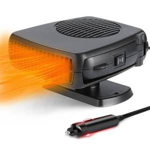 lot 1141 image: Car Heater & Defroster,12V Heater for Car 200W Portable Heaters for Vehicle - Retail $20