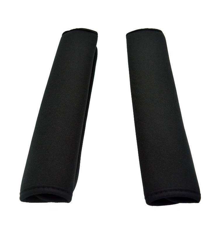 lot 2060 image: 2 Pack Neoprene Comfortable Replacement Shoulder Strap Pads Covers for Laptop Bag, Sport Bag, Travel Bag, Backpack,Car Safety Seat Belts Protect Pads - Retail $18