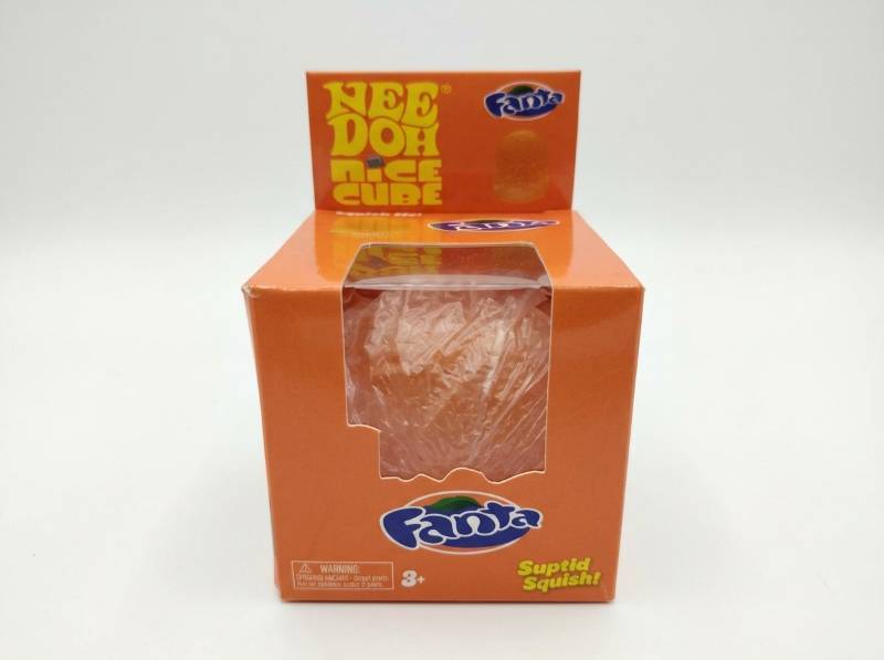 lot 76 image: NeeDoh Gumdrop Fanta Edition Squishy Toy