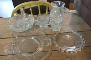lot 5136 image: Glass Serving Plates and More