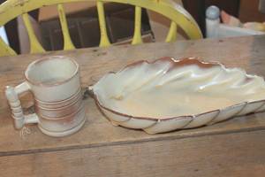 lot 5153 image: Frankoma Serving Dish and Coffee Cup