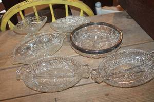 lot 5214 image: Vintage Relish Dishes & More