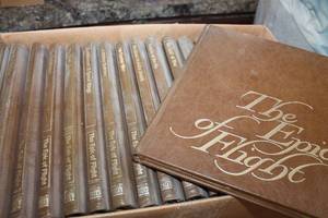 lot 5295 image: Vintage Epic of Flight Series Books