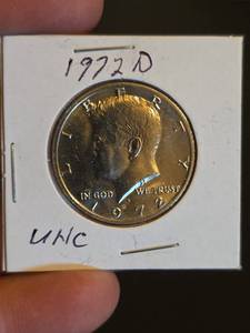 lot 13 image: 1972-D Kennedy Proof half dollar