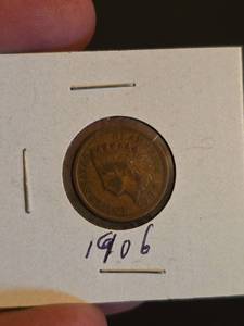 lot 31 image: 1906 Indian head penny