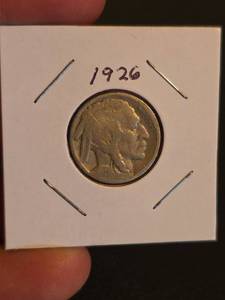 lot 37 image: 1926 Buffalo nickle