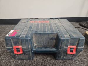lot 18767 image: Bosch Self-Leveling Rotary Laser Level w Receiver &amp Case  Model GRL800-20HV