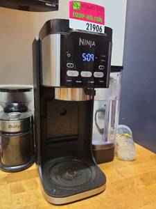 Ninja Dual Brew Coffee Maker | Model CFP105CO w/ Boly Flat Burr Grinder | Model HY-1421