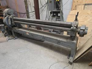 Niagara Initial Pinch Type Slip Roll Machine with Motor Drive