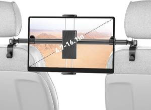lot 191761 image: Tryone Car Tablet Holder Mount for iPad Headrest Tablet Stand for Car Back Seat Compatible with iPad Pro Air Mini  Galaxy Tab  Kindle Fire HD  Switch OLED or Other 4.7-16.1 Devices