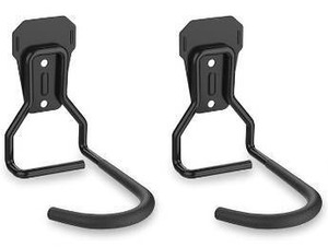 lot 191768 image: Housolution Bike Wall Mount with Fixed Hook, 2 Pack Bike Storage Rack