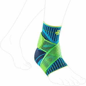 lot 191783 image: Bauerfeind Sports Ankle Support - Ankle Brace for Stabilization & Protection - Figure-8 Taping Strap - Targeted Compression - Lightweight & Durable (Rivera, SmallRight)