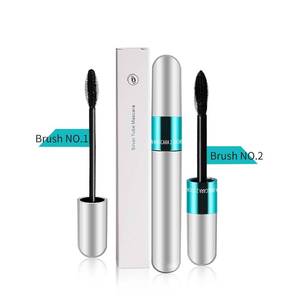 lot 191822 image: 2 Pack 2 in 1 5x Longer Washable Mascara, Waterproof Lash Cosmetics Natural 0.35 Ounce (Pack of 2)