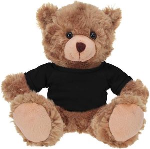 lot 291691 image: Plushland Teddy Bear 11 Inch, Stuffed Animal Personalized Gift - Great Present for Mothers Day, Valentine Day, Graduation, Birthday,Anniversary, get Well,Christmas (Beige Bear, Black)