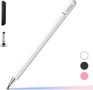 lot 291709 image: OASO Stylus Pen for Touch Screens, Disc Tip & Magnet Cap Styli Pencil Compatible with Apple iPad proiPad 6789iPhoneSamsung Galaxy Tab A7S7Fire HD 7810 Plus TabletAll Touch Devices.