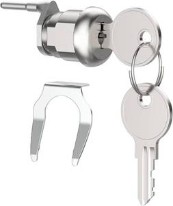 lot 291720 image: HI17345 File Cabinet Lock for Hirsh Industries Replacement with 2 Keys
