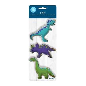 lot 291727 image: R&M International Corp Dinosaur Cookie Cutter Set Assorted 3 pc
