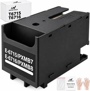 lot 291742 image: T6715 T6716 Maintenance Box for Epson WF-C5710 WF-C5790 WF-C5210 WF-4730