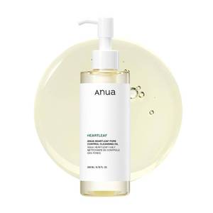 lot 291763 image: Anua Heartleaf Pore Control Cleansing Oil, Korean Skincare, 6.76 fl.oz