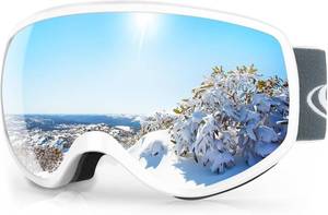 lot 391787 image: findway Kids Ski Goggles, Kids Snowboard Goggles for Boys Girls Toddler age 3-12