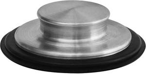 lot 391818 image: 3 38 inch (8.57 cm) - Kitchen Sink Stopper Stainless Steel Garbage Disposal Plug Fits Standard Kitchen Drain Size of 3 12 inch (3.5) Diameter