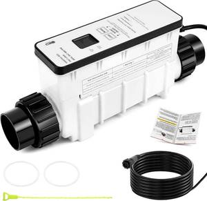 lot 331357 image: Retails for $710 Salt Cell EC-520555 Chlorine Generator Compatible with Pentair IntelliChlor IC40 Salt System, for 40000 Gallon Water Automation System
