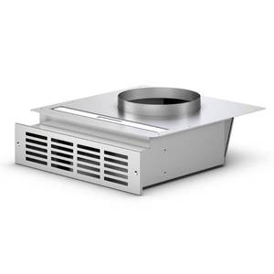 lot 5024 image: Bosch Recirculating Kit Charcoal Filter 15 in Downdraft Hood Silver HDDREC5UC  Retail $89