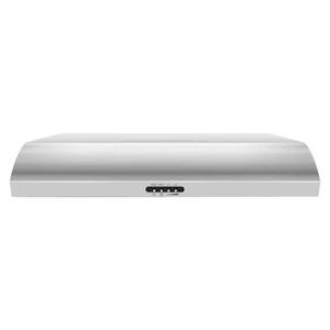 lot 5030 image: Whirlpool Undercabinet Range Hood Stainless Steel 30-In UXT5230BDS  Retail $91.99