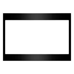 lot 5031 image: Maytag 27 in. Trim Kit for 2.2 Cu. Ft. Microwave, Black, MTK2227PB  Retail $98