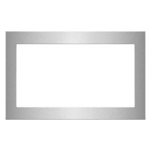 lot 5032 image: Maytag 30 in. Trim Kit for Microwaves Stainless Steel MTK2230PZ  Retail $108