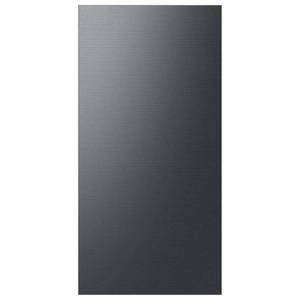 lot 5037 image: Samsung Bespoke Refrigerator Top Panel Matte Black Steel RA-F18DU4MT  Retail $84.99
