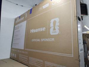 lot 5202 image: Hisense 55QD6QV 55in QLED QD6 Series 4K Smart TV (VIDAA) in Retail Box - Powers On - No Feet
